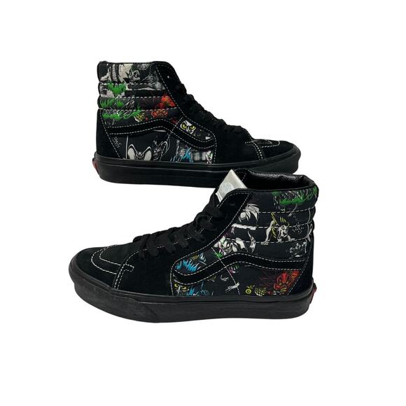 Vans Disney Sk8-Hi Shoes Womens 7 Mens 5.5 Disney 100 Black - Picture 9 of 11